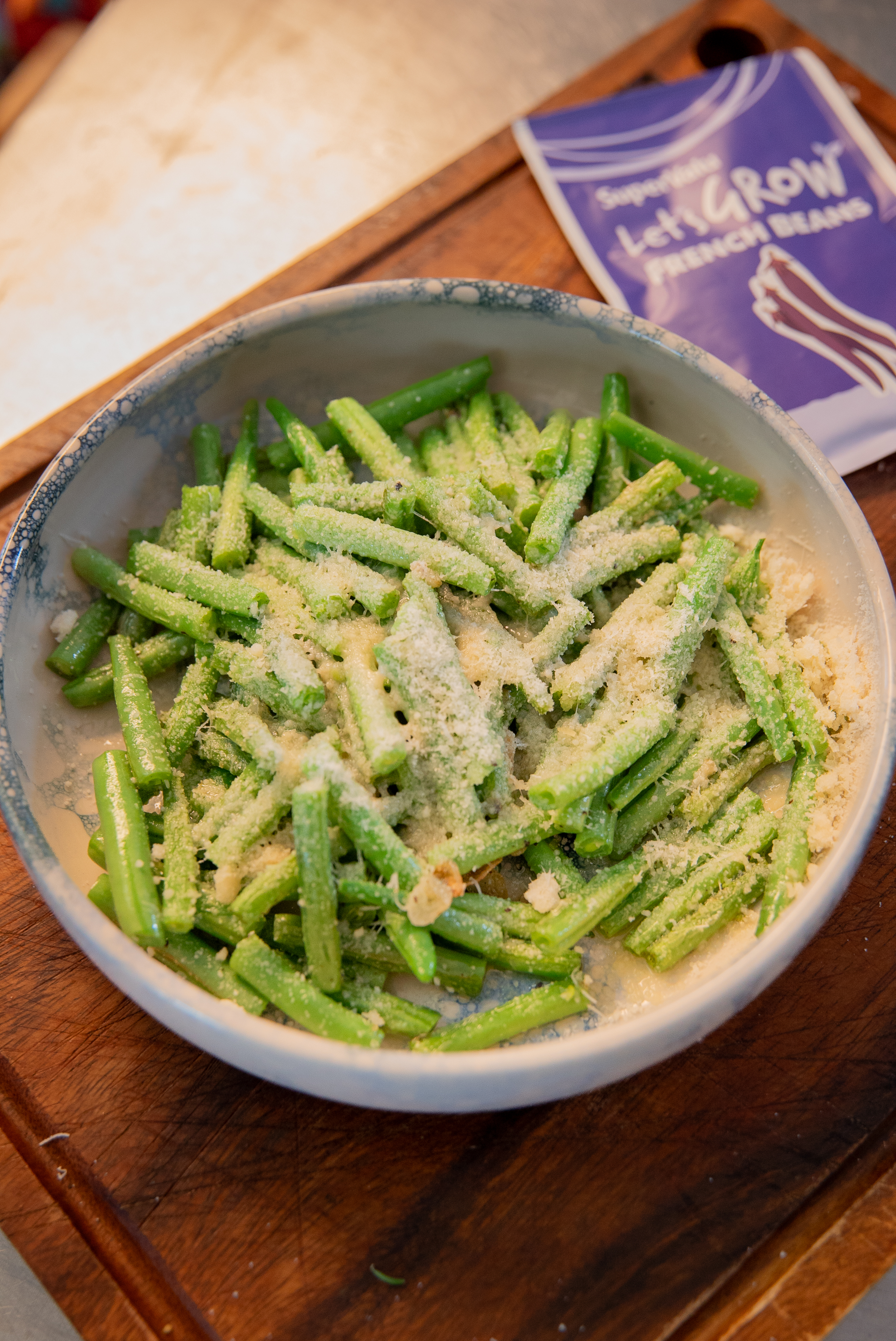 Garlic  26 Parmesan French Beans