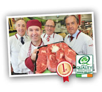 Bord bia butcher quality assured store