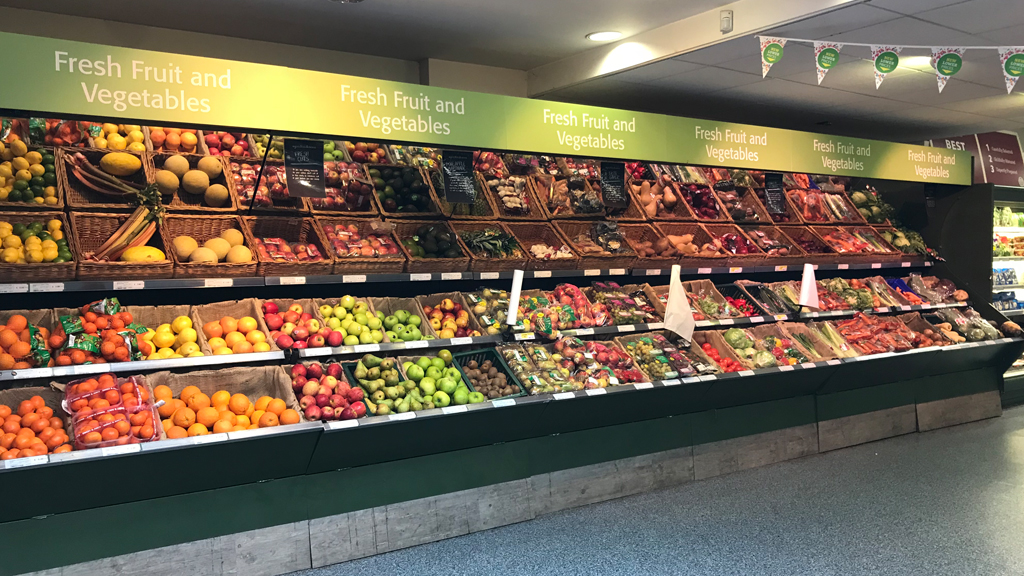 2 fruit and veg