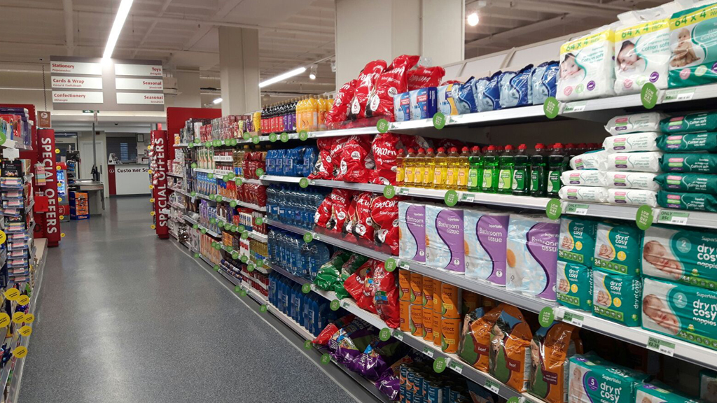 6 aisle