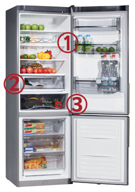 KeepFoodSafe fridge