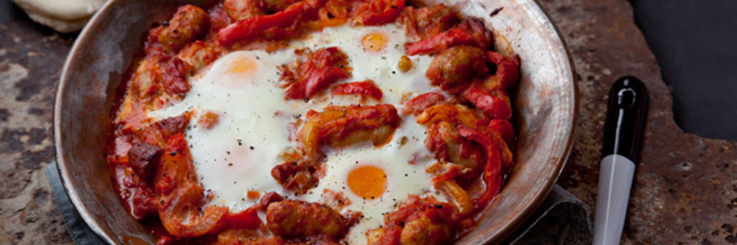 Morrocan baked eggs recipe