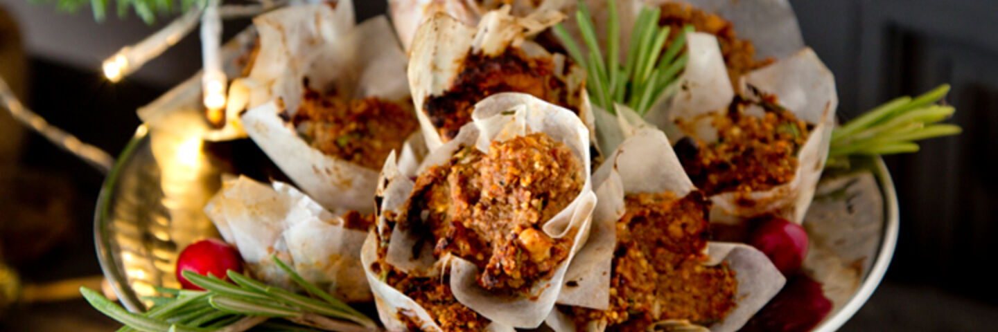 Christmas nut loaf mini muffins recipe