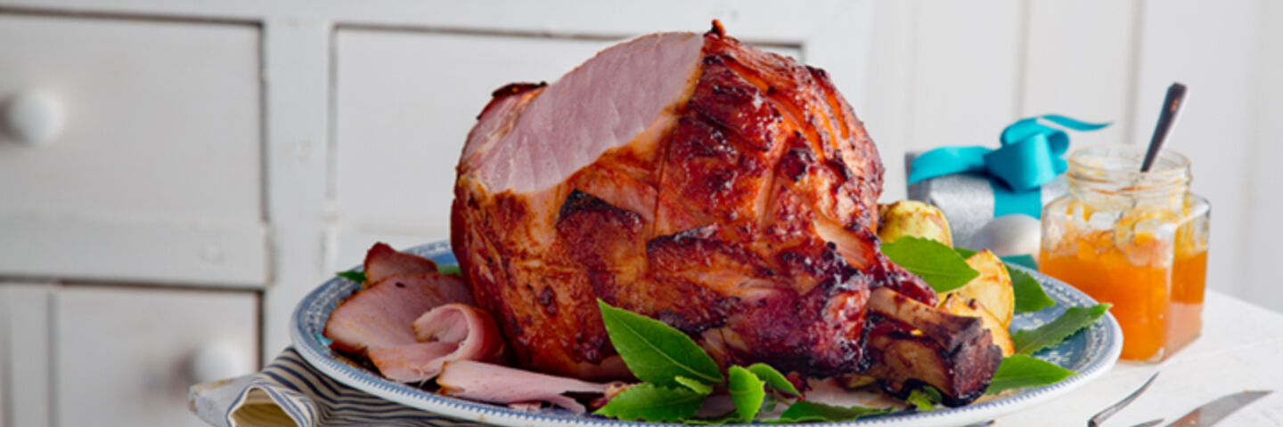 Glazed irish hampshire ham recipe