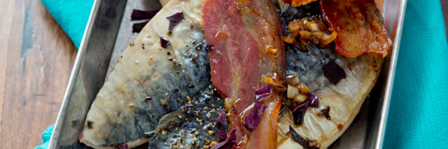 Grilled mackerel tosted irish seaweed 2 recipe