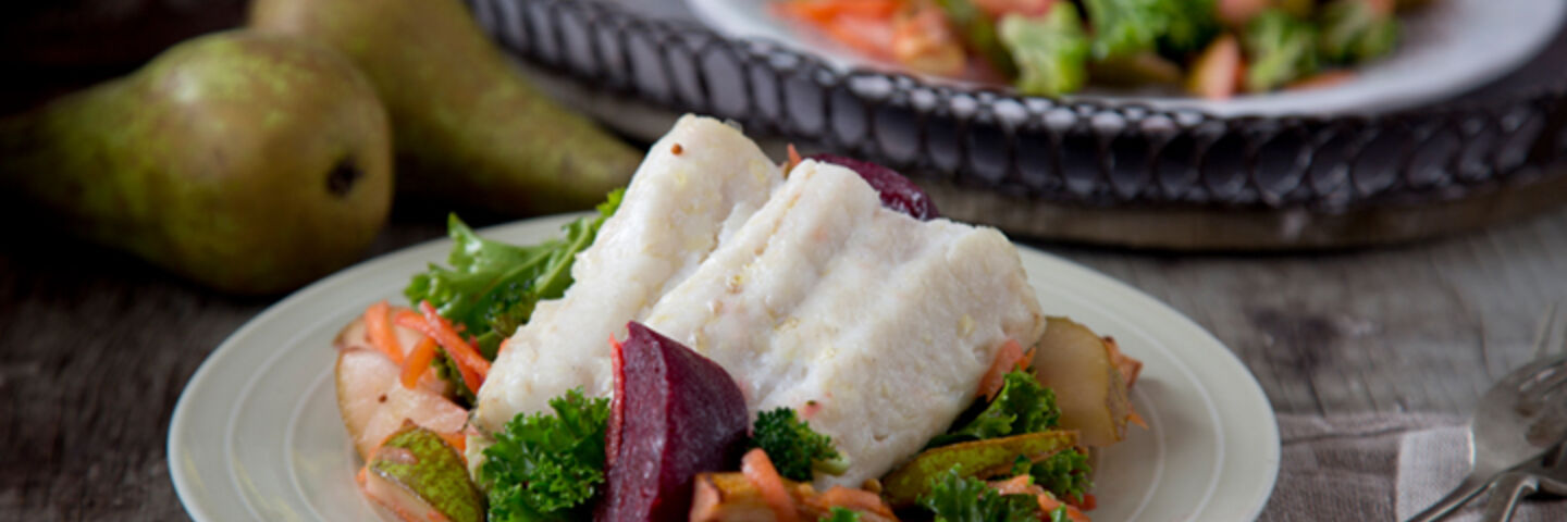 Winter hake salad recipe