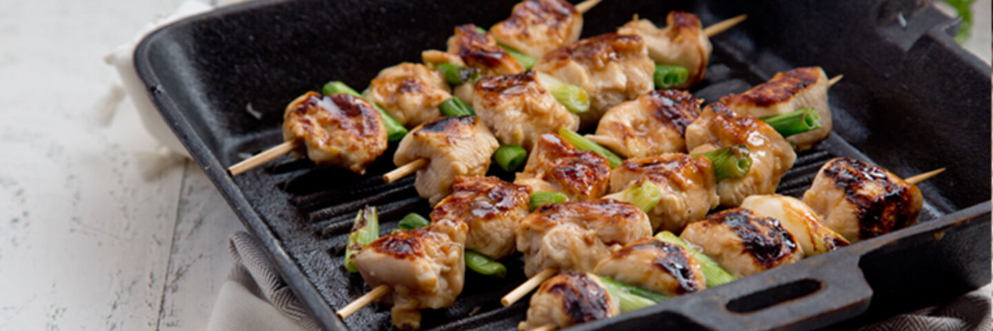 Japanese chicken yakitori skewers recipe