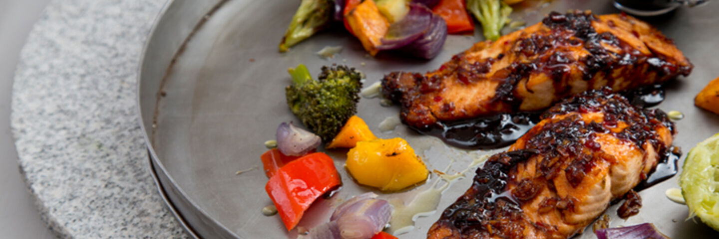 Teriyaki salmon recipe