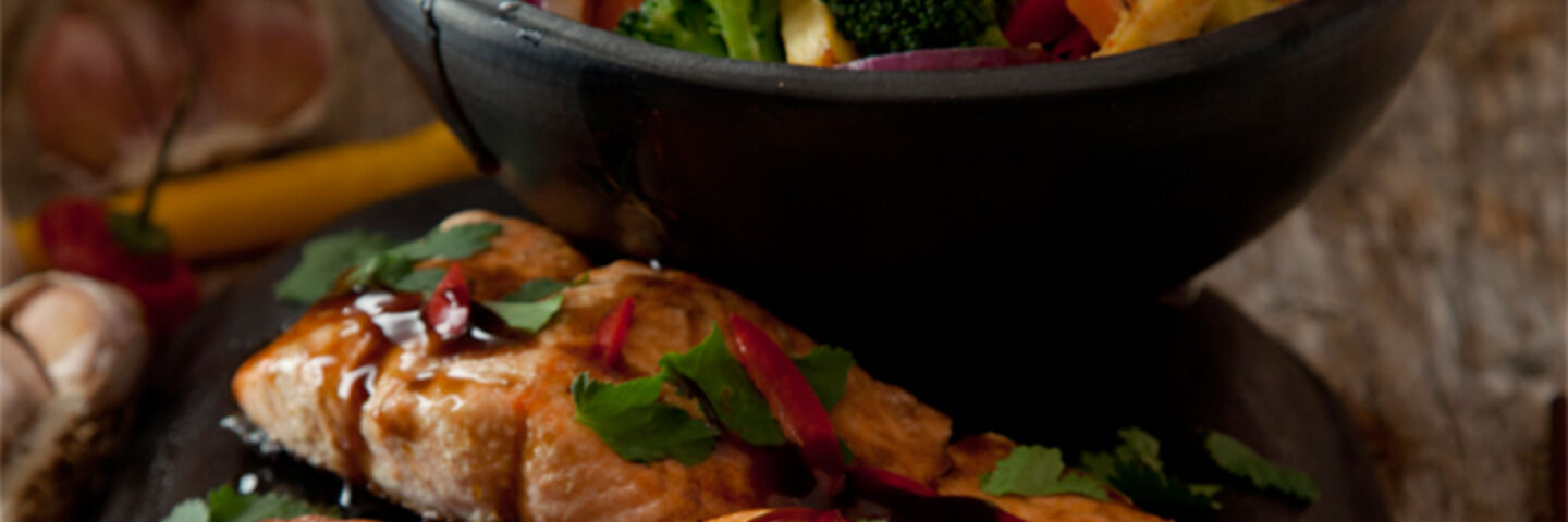 Terriyaki salmon recipe