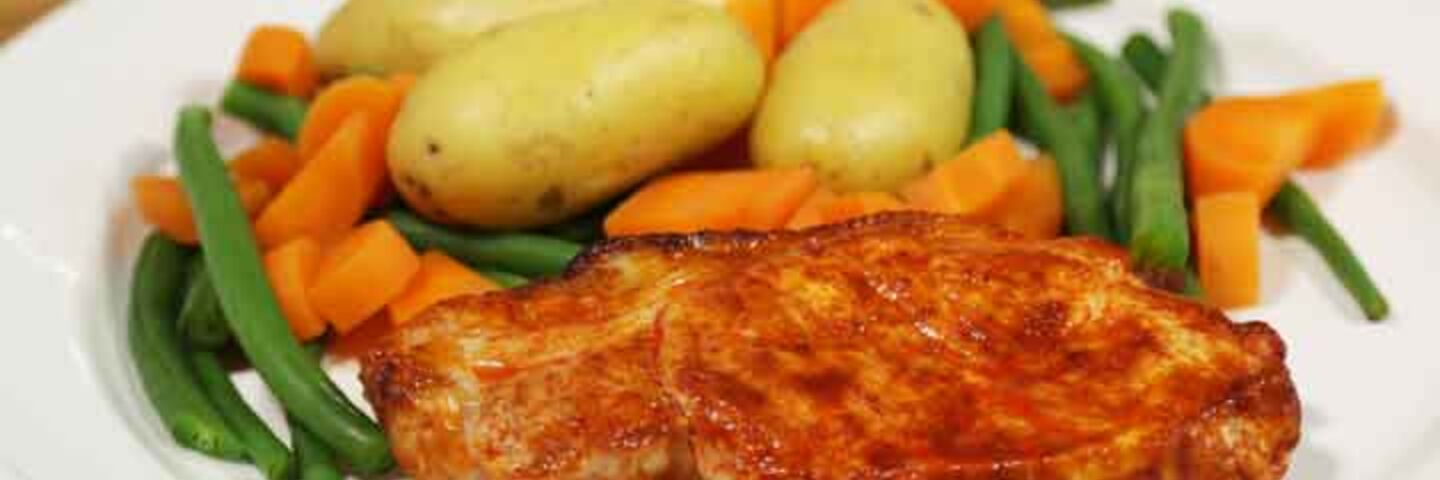 Smokey pork chops recipe