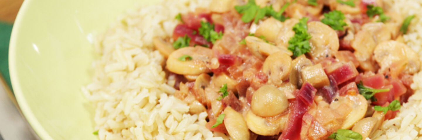 Mushroom Stroganoff 