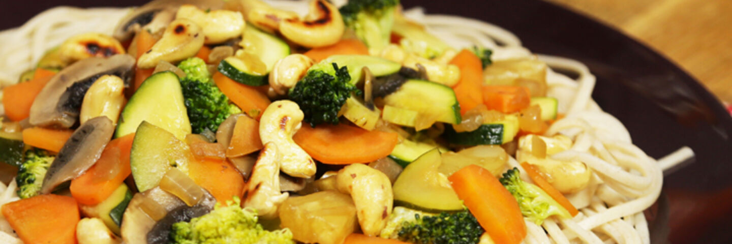 Sweet n' Sour Vegetable Cashew Nut Stir Fry Recipe
