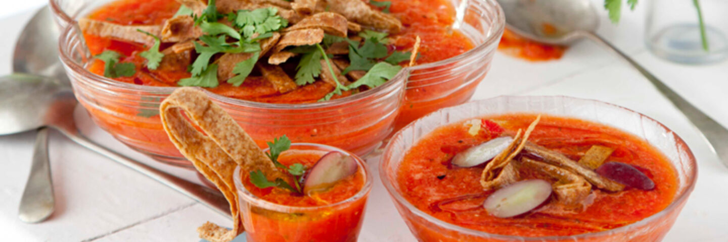 Claire watermelon gazpacho