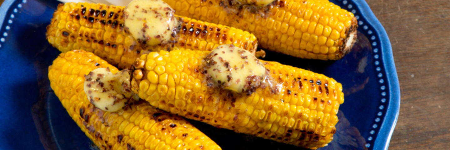 Grilled Corn on the Cob with Irish Seaweed Butter