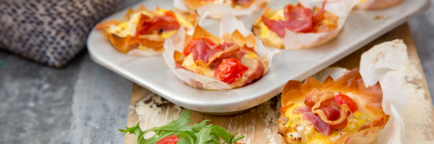 Prosciutto frittata
