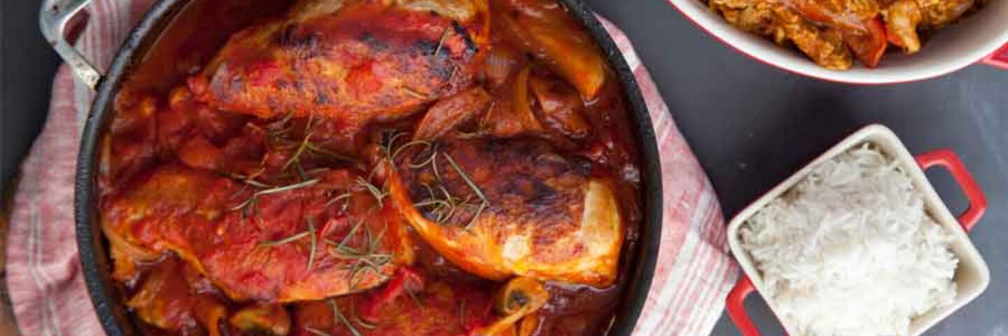 Chicken cacciatore