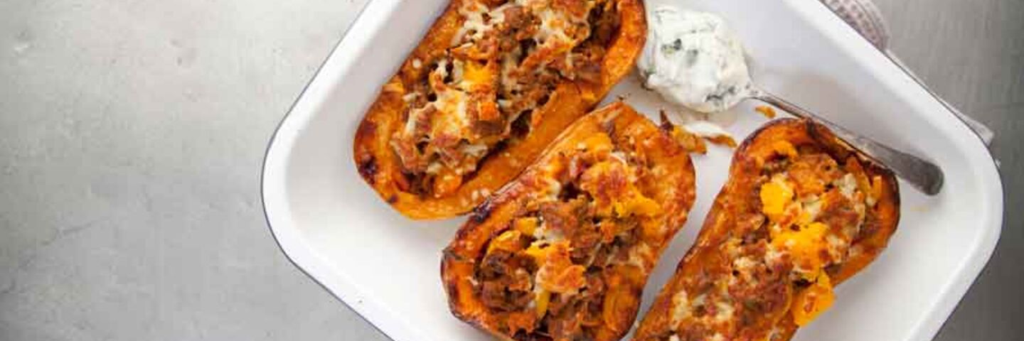 Stuffed squash