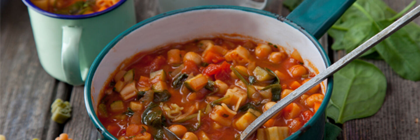 Souper hero ministrone recipe