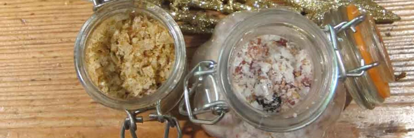 Flavoured salts recipe