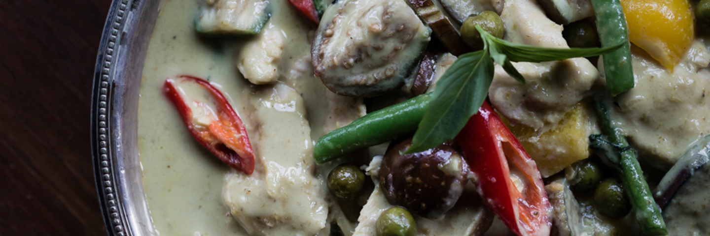 Green chicken curry