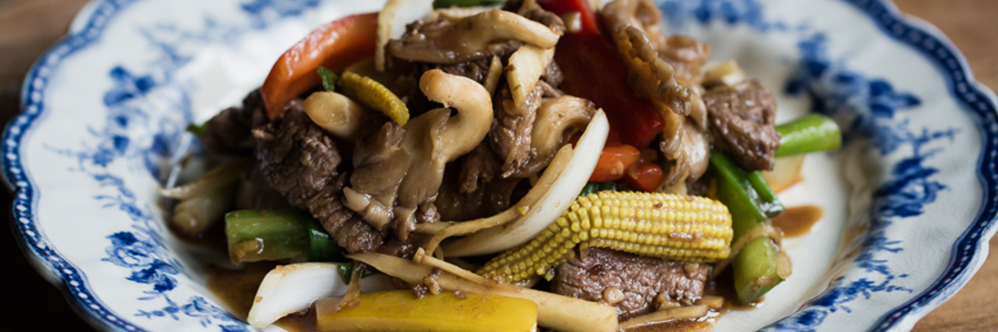 Stir fried beef