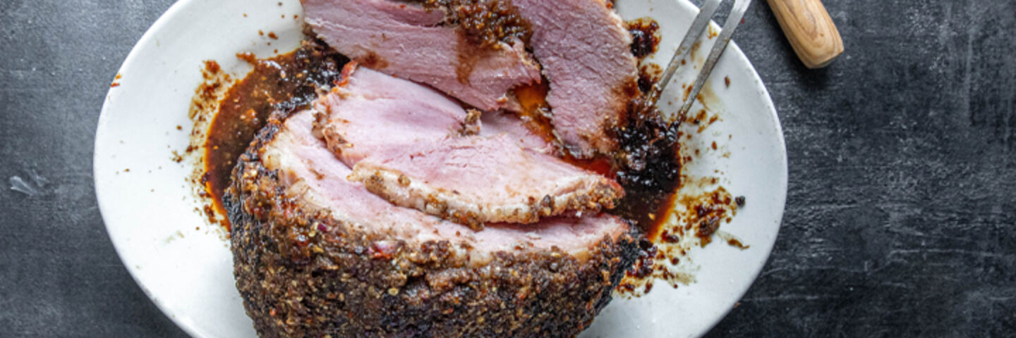 Whiskey glazed ham recipe