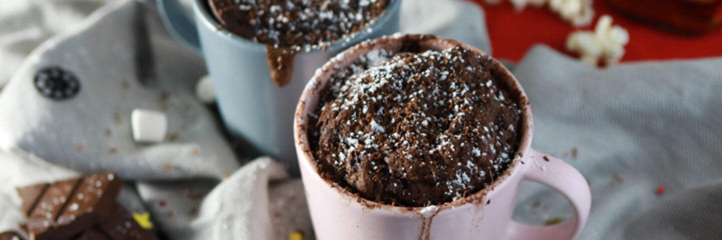 Chocolate mug cake recipe
