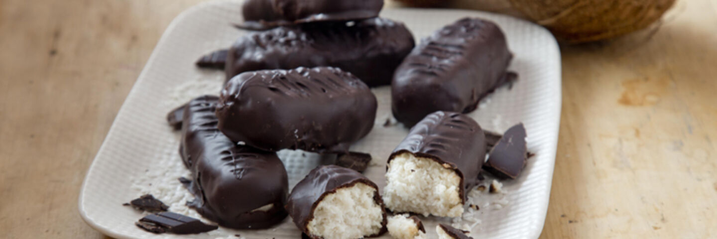 Coconut chocolate bars recipe