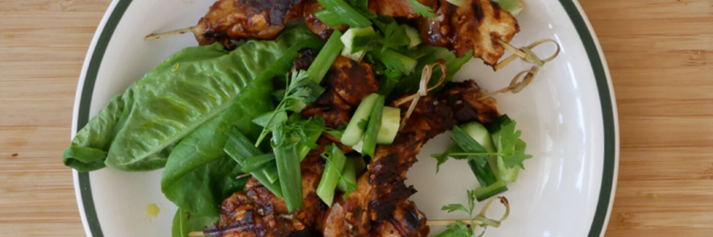 Nut butter skewers recipe