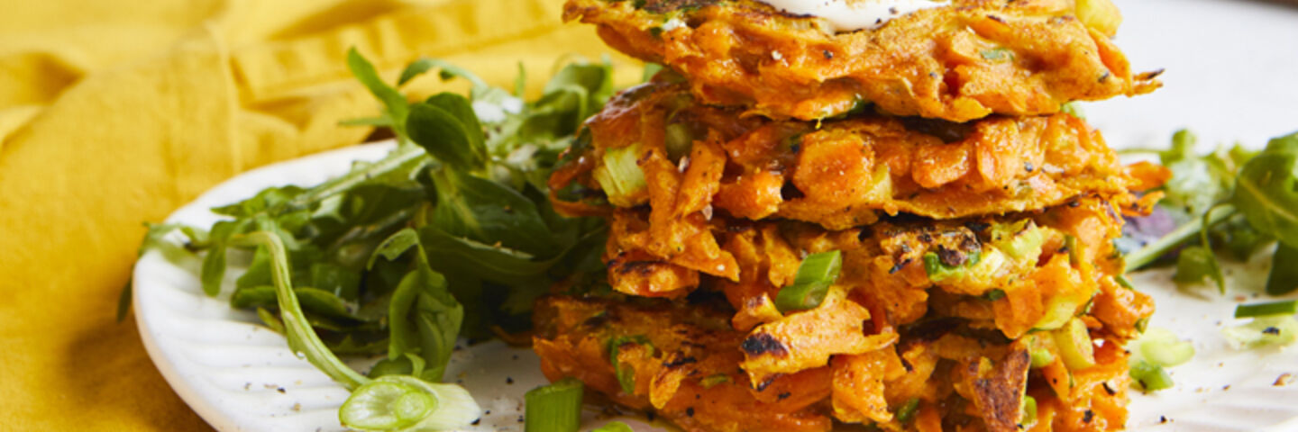 Carrot fritters recipe