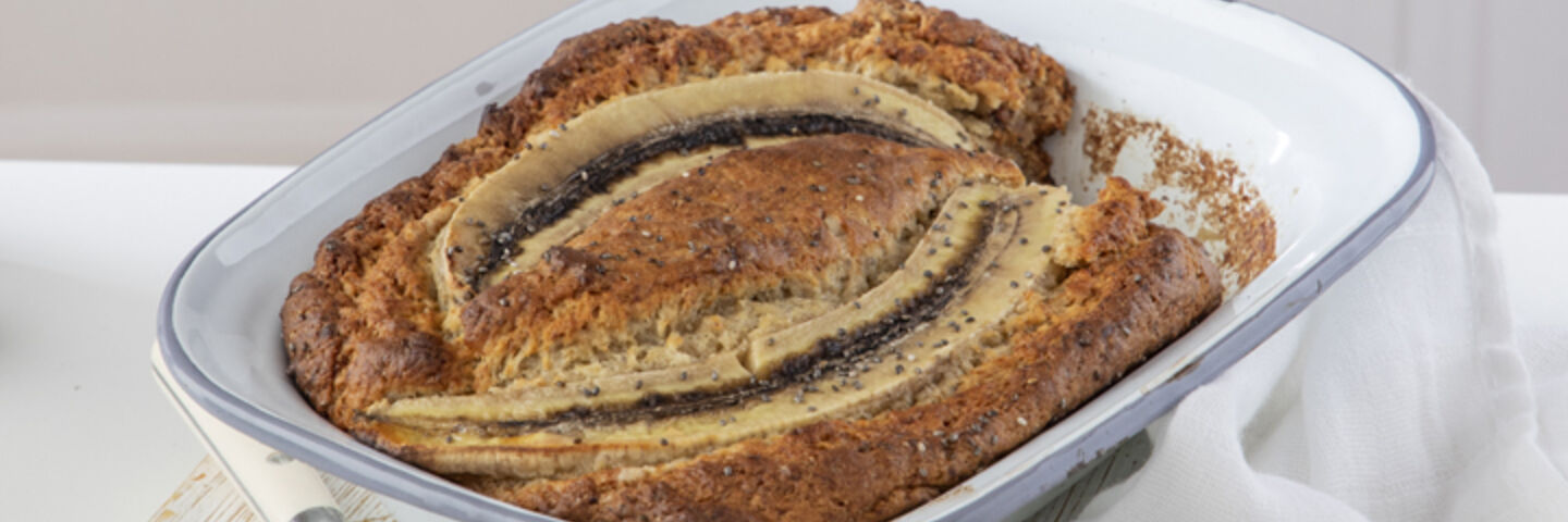 Chia banana bread