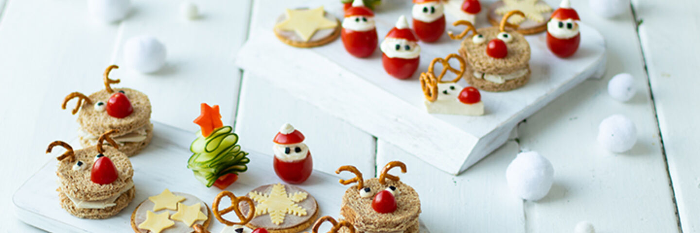 Christmas kids’ savoury party pieces