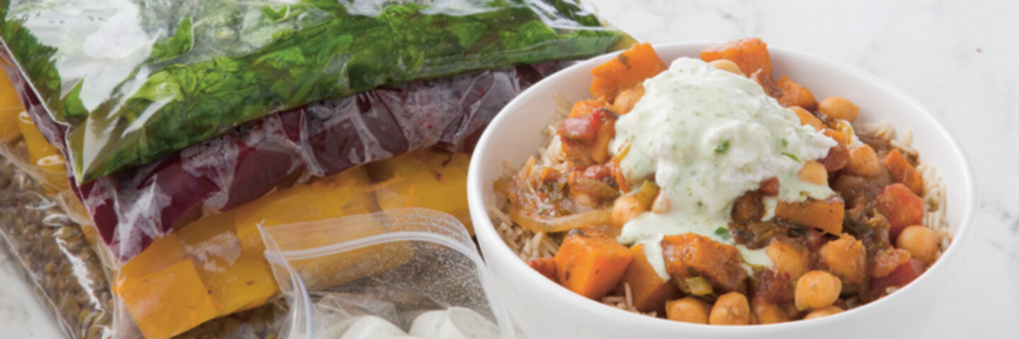 Bressie autumn squash chickpea curry