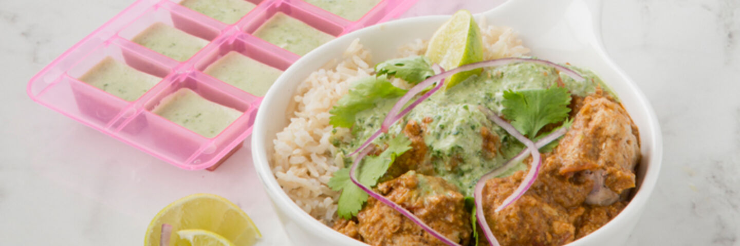 Bressie chicken meatballs tomato peanut sauce