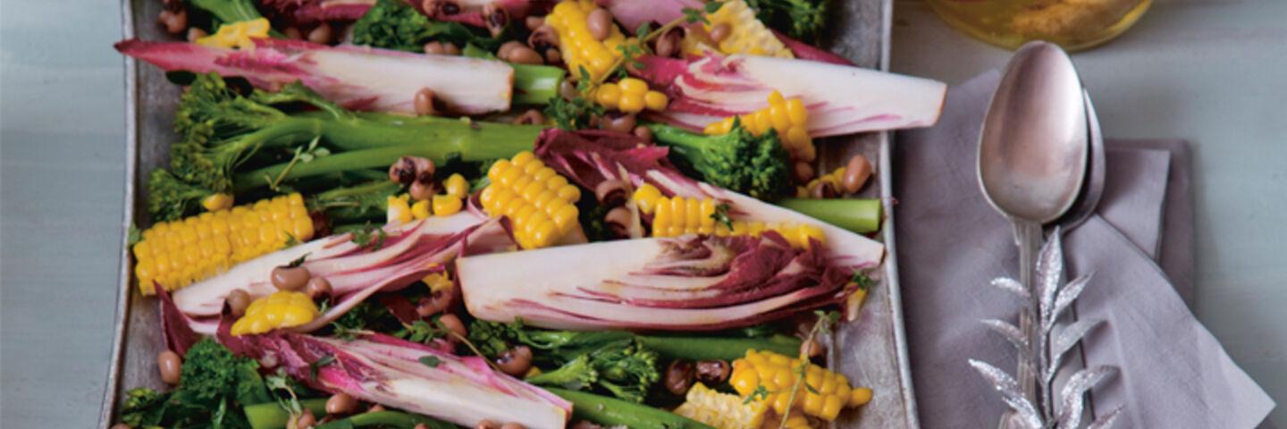 Endive broccoli salad