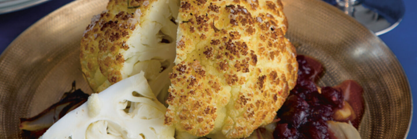 Kevin baked cauliflower