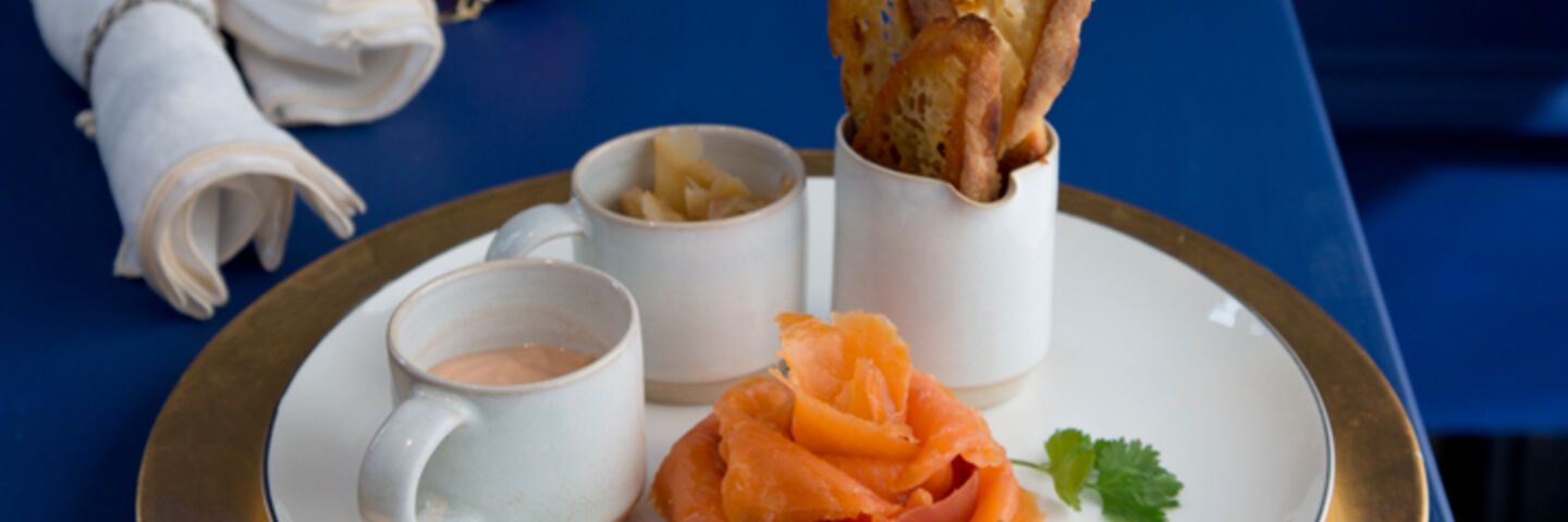 Kevin smoked salmon whiskey dip