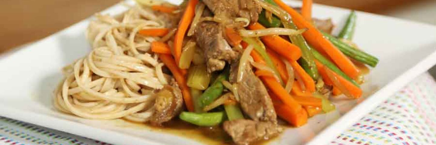 Beef lo mein recipe