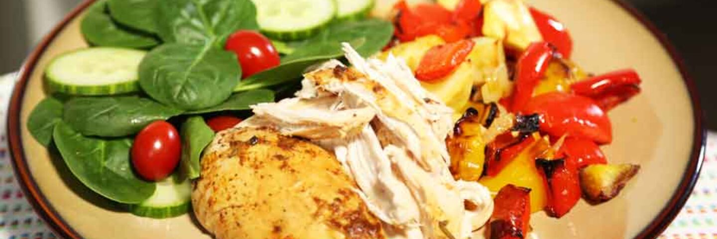 Roast spicy chicken recipe