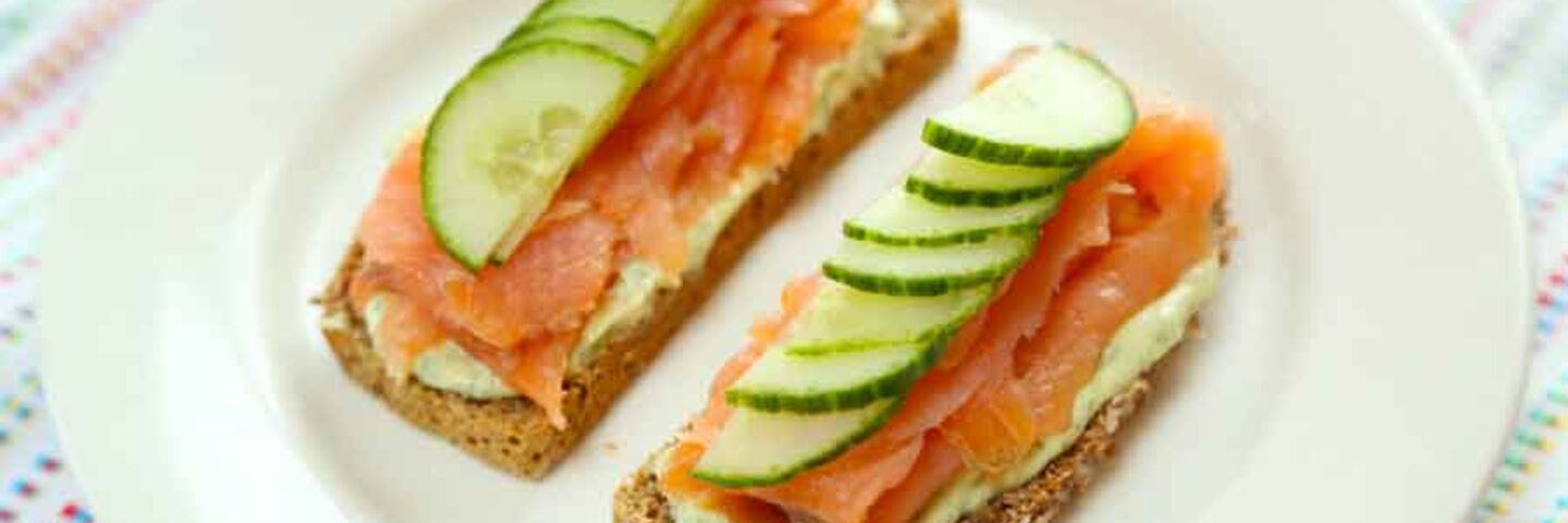 Salmon sandwich recipe