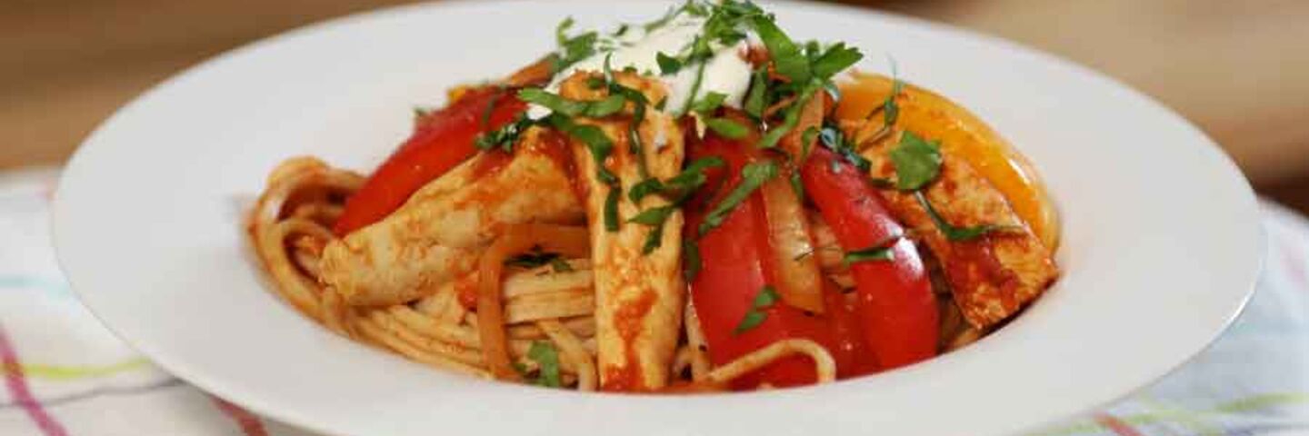 Tex mex chicken and noodles recipe