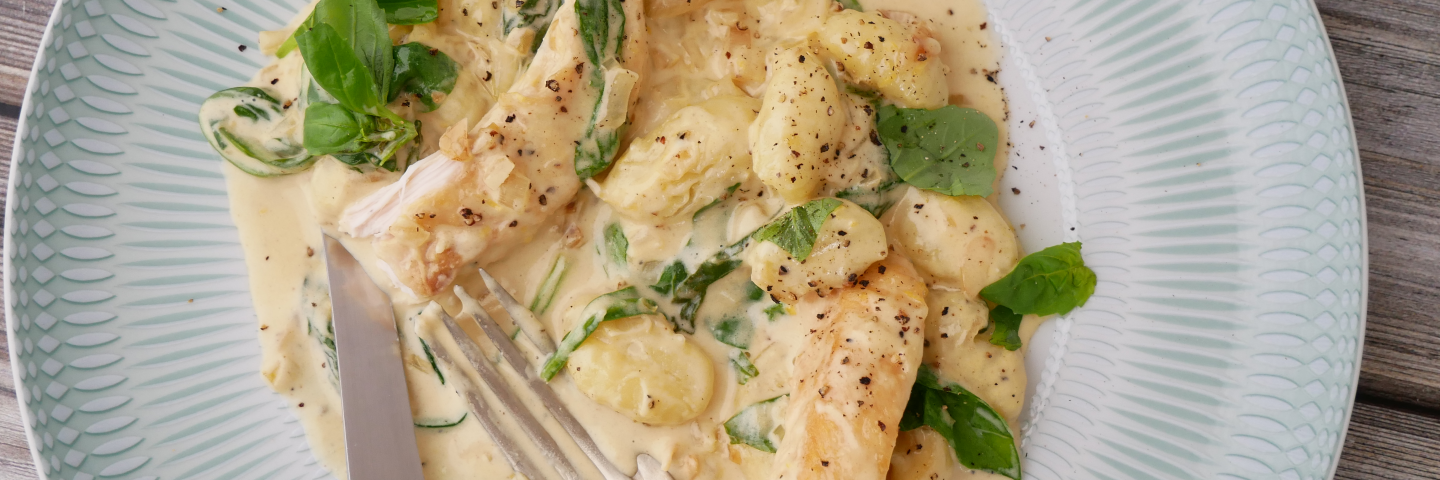 Summer Creamy Lemon Chicken Gnocchi1