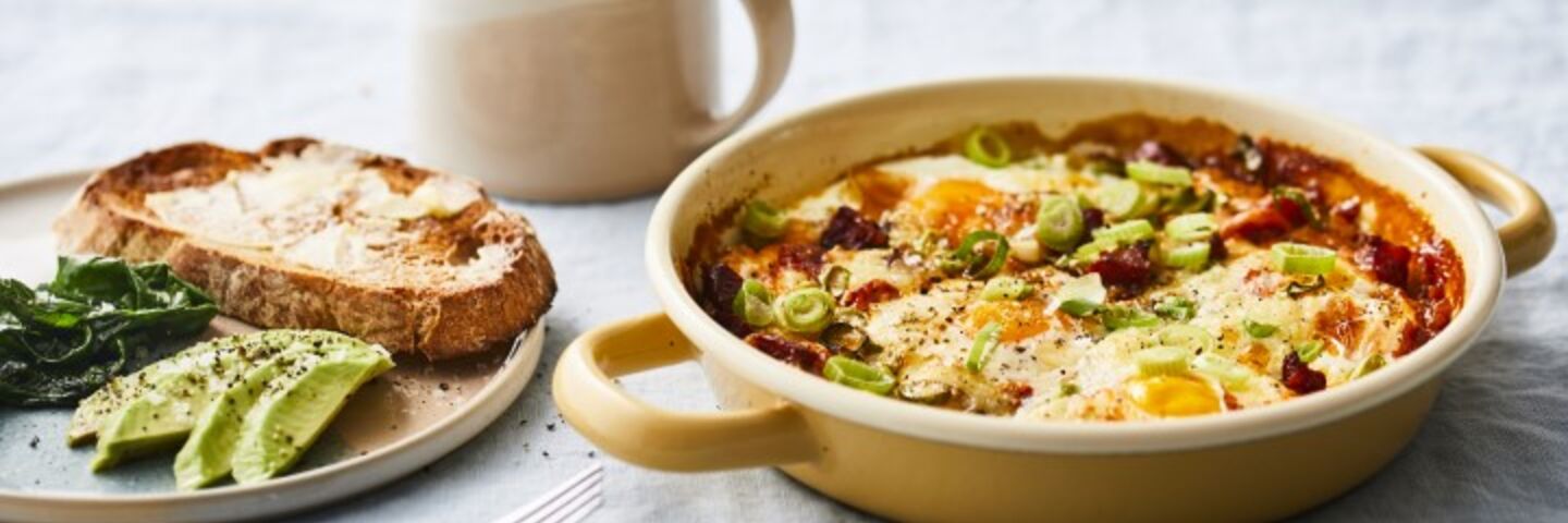 2023 P1 Kevin Chorizo Baked Eggs