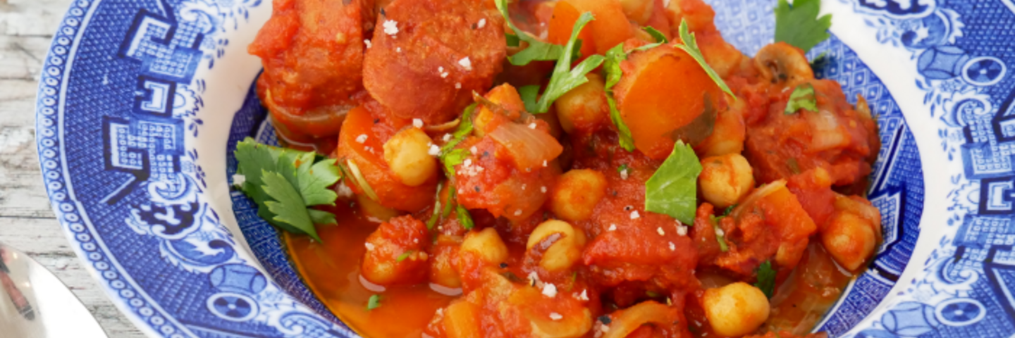 Chorizo and Chickpeas Stew2