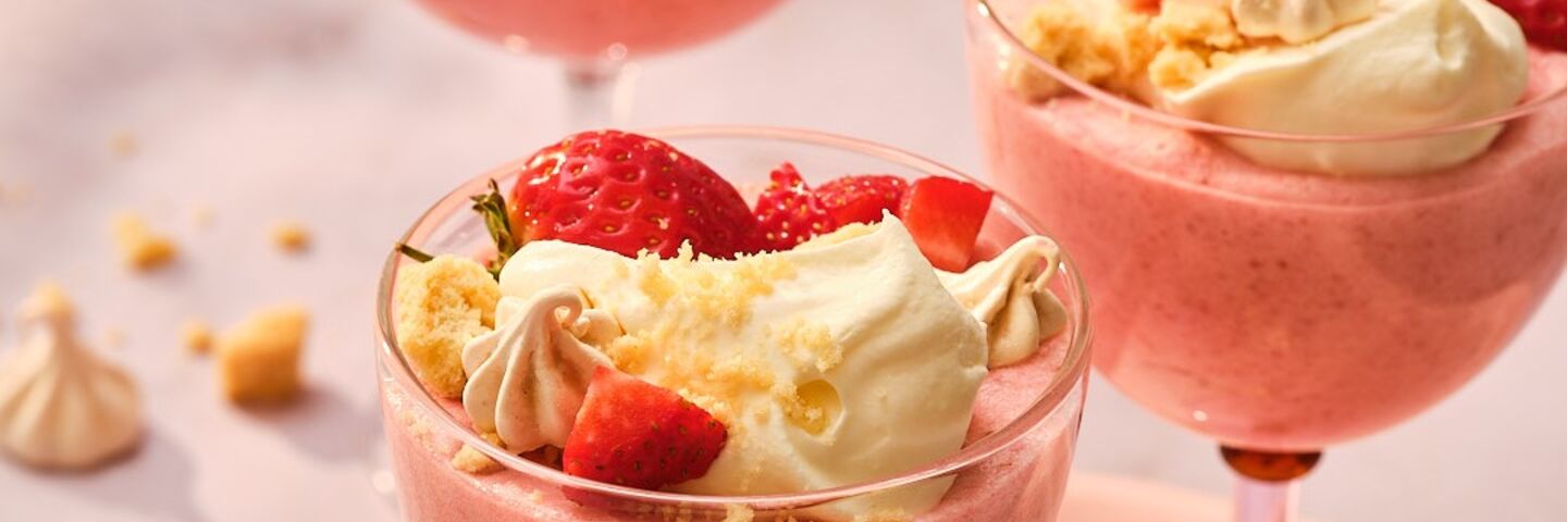 Strawberry Daiquiri Mousse