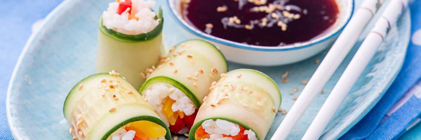 SuperValu Sharon Hearne-Smith Cucumber Sushi Rolls