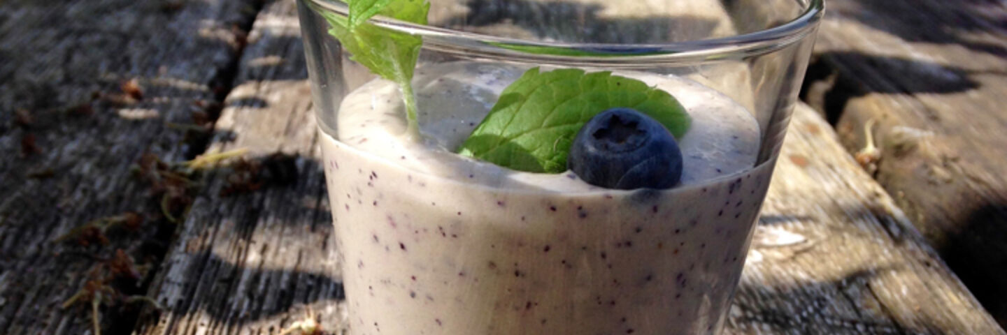 Avacado Blueberry Smoothie