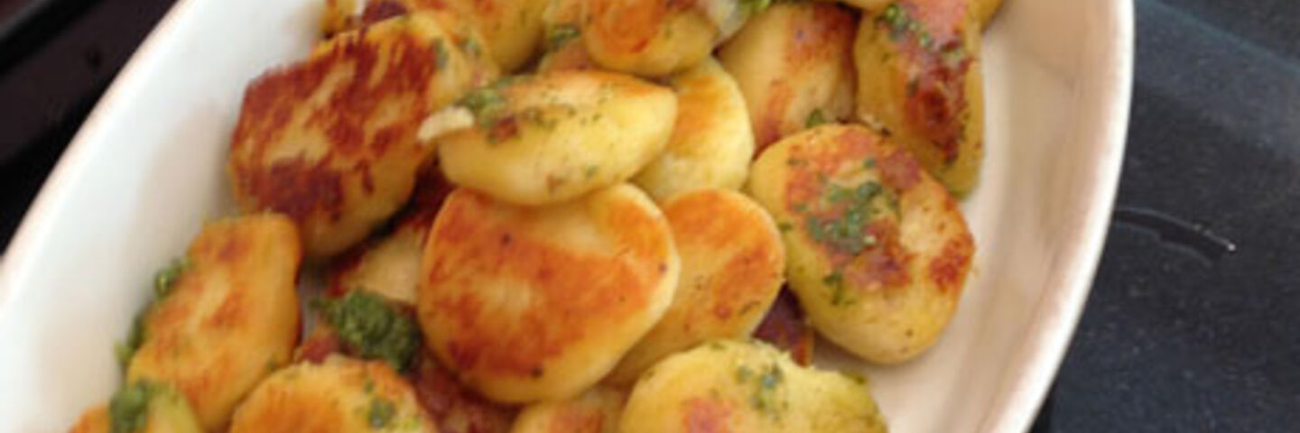 Potato Gnocchi with Parmesan & Herb Butter