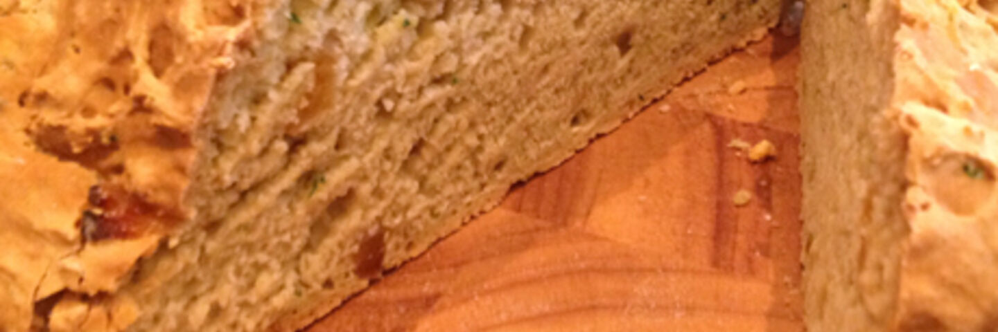 Sultana and Apricot White Soda Bread