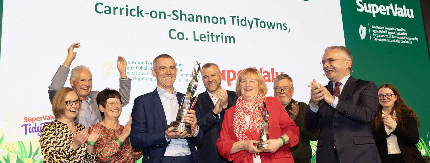 SuperValu TidyTowns winners Carrick on Shannon 2C Co Leitrim 3
